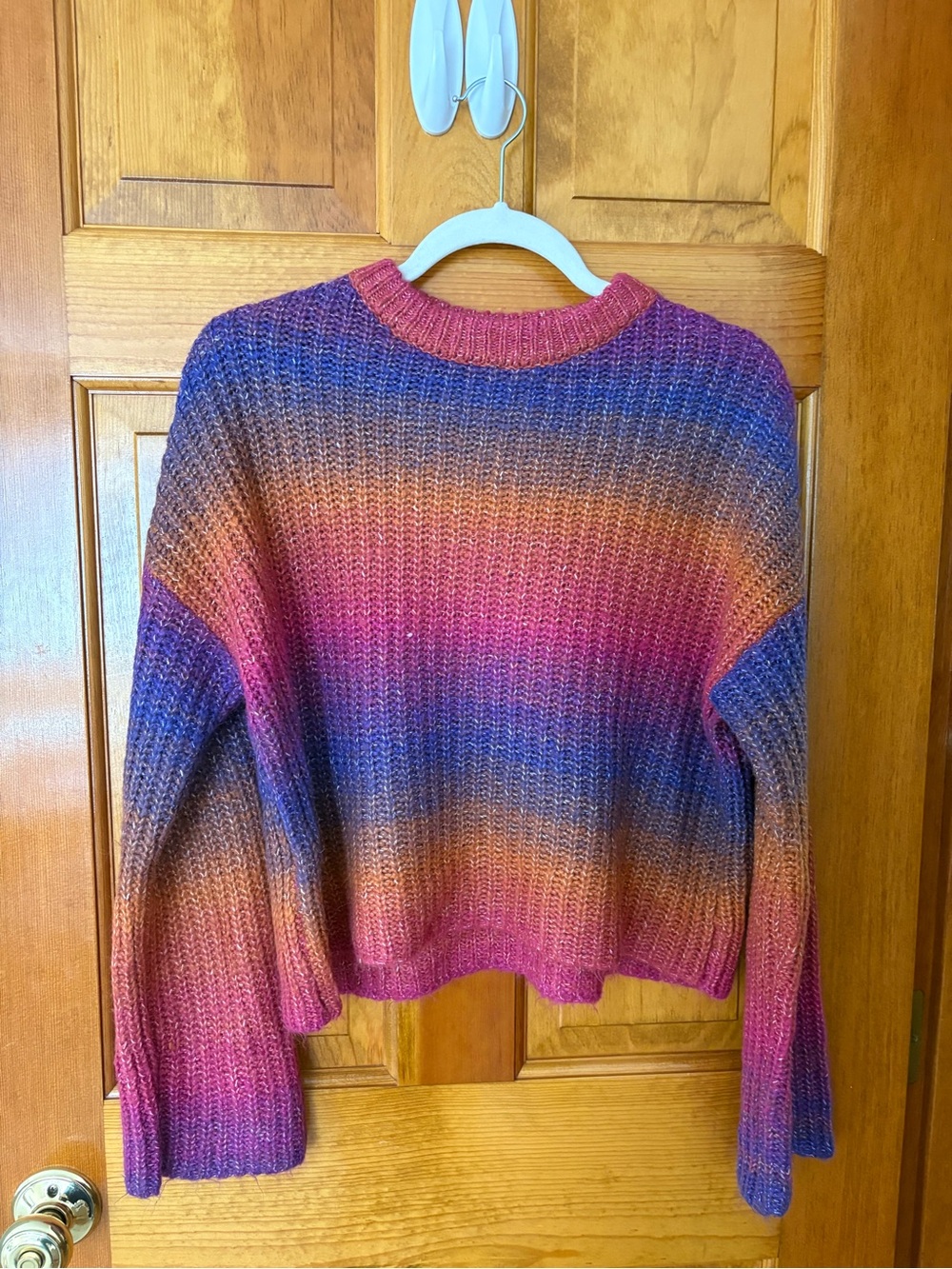 Nordstrom Ombré Sweater in Purple Orchid 💜🩷🧡